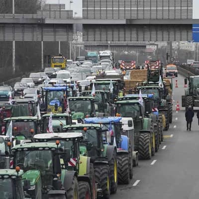 French farmer protest mistaken for UK anti-immigrant demonstration