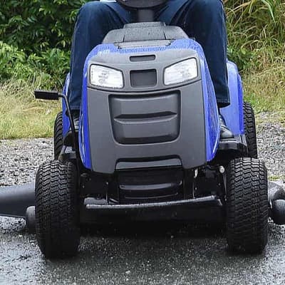 'Suspicious' death of woman involving ride-on lawnmower
