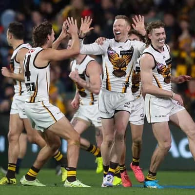 Giant Buckley wary of Hawthorn's 'incredible momentum'