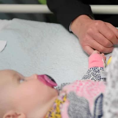 No, genetic childhood vaccine has not been secretly introduced