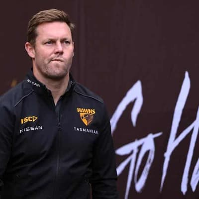 Coach Mitchell's blunt message to finals-chasing Hawks