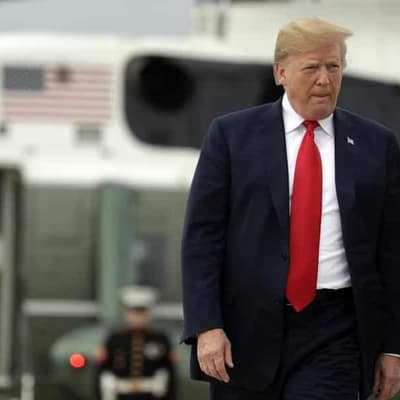 Trump's chopper emergency tale raises eyebrows