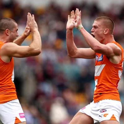 Giants snap Lions' AFL run