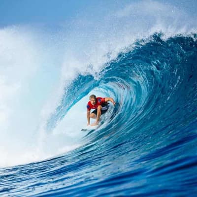 Olympic surf trio chasing top-five Finals berth in Fiji