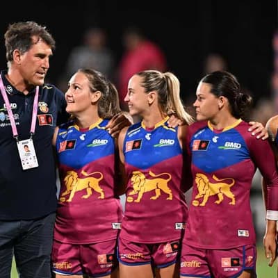 Starcevich simmers at premiership Lions' perception