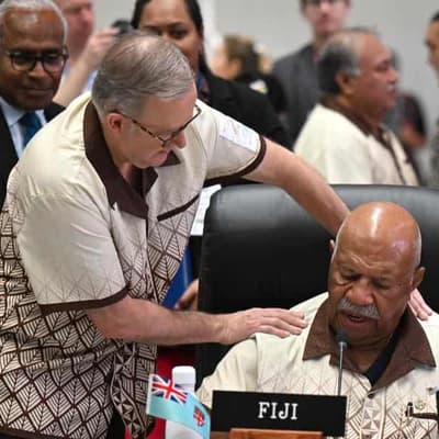 No, Fiji's PM not taken ill at Pacific Islands Forum