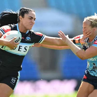 NRLW's Sharks win eighth in a row, Eels lose star lock