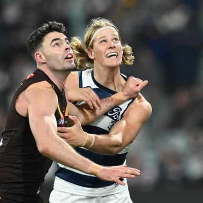 De Koning presses AFL finals case as Cats eye Power