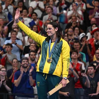Olympic great McKeown wins top Aussie swimming award