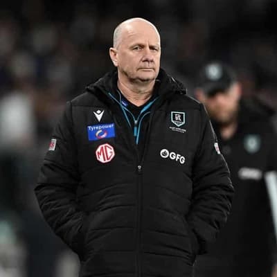 Port finals loss to Swans not just on me: coach Hinkley
