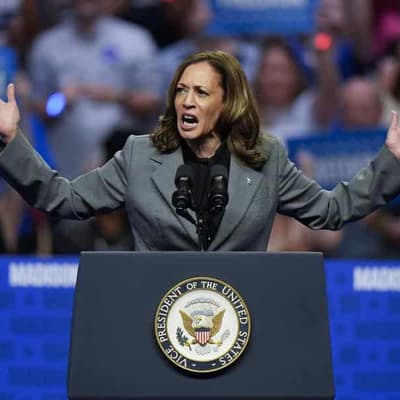 Video manipulated to make Kamala Harris slur her words