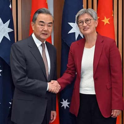 Australia-China ministers meet amid rocky trade impasse