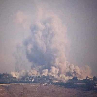 Hezbollah strikes Israel on Gaza war anniversary