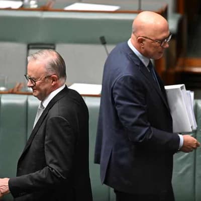 Coalition ahead but Labor not hitting poll panic button