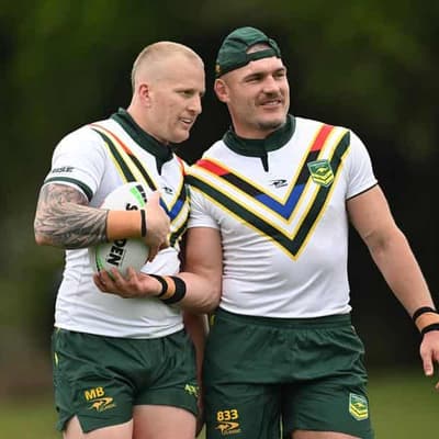 Calm before storm for Kangaroos forward Mitch 'Wahnett'
