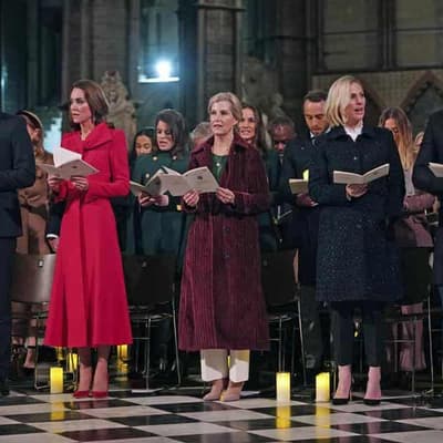 Princess Kate returns to Christmas carol service