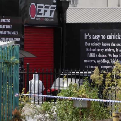 'He started shooting': child recounts gym murder