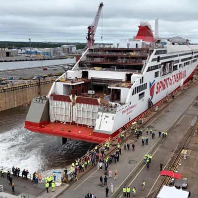 Operator admits Bass Strait ferry saga is embarrassing