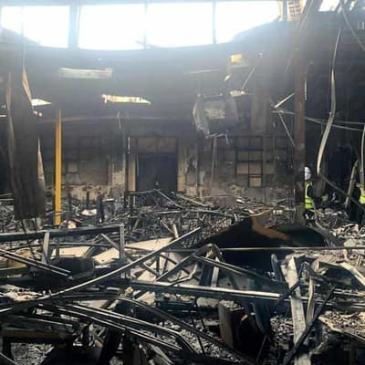 'Evil' synagogue fire declared likely terrorism