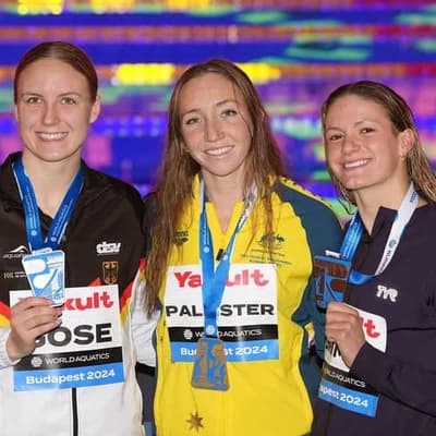 Pallister strikes gold as Australians make a splash