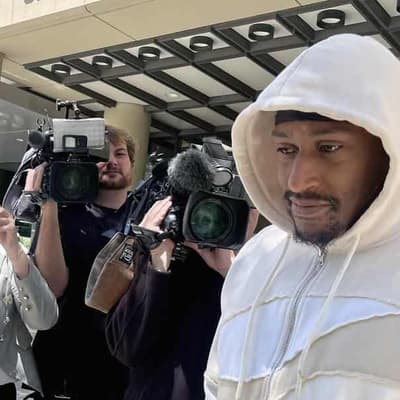 Rape-accused rapper facing reckless driving charge