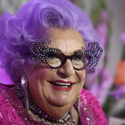 Take a look possums! Dame Edna's spectacles up for sale