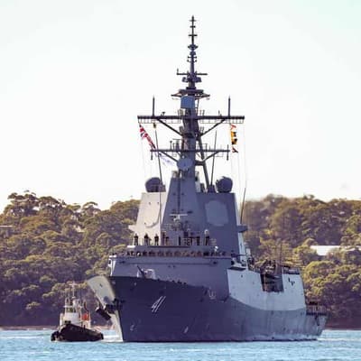 Australian destroyers to join UK show of force