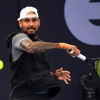 Kyrgios draws rising French star in Brisbane comeback