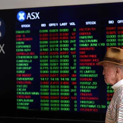 Australian shares begin new year trade with gains