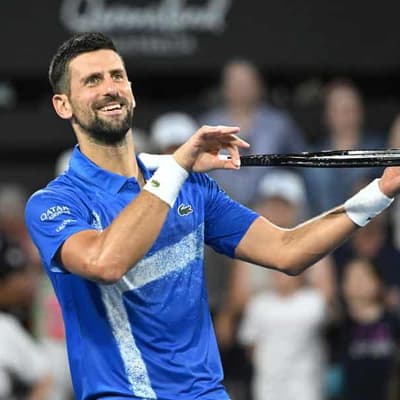 'My heart is full': Novak boosted by family at his side