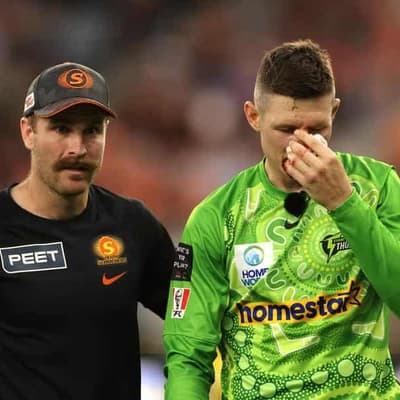 Bancroft, Sams leaving hospital after horror BBL clash