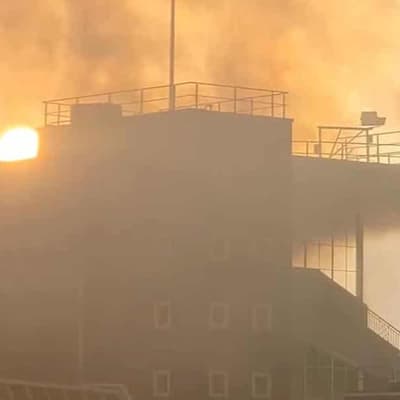 Man in court over $1m heritage racecourse stand fire