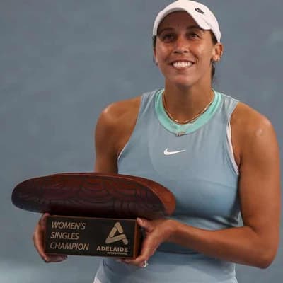 Keys uses friendly fire to claim Adelaide International