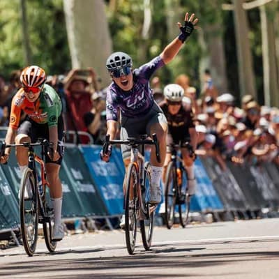 Stewart makes dream cycling debut with nationals win