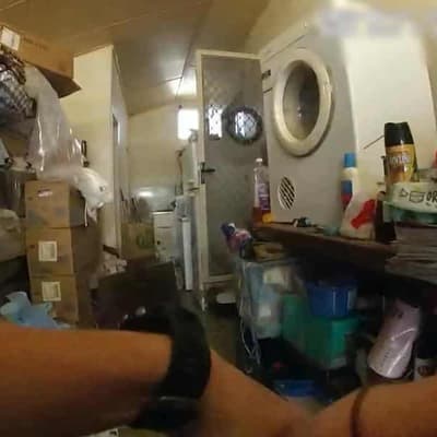 Footage released in probe of 'malnourished' man's death