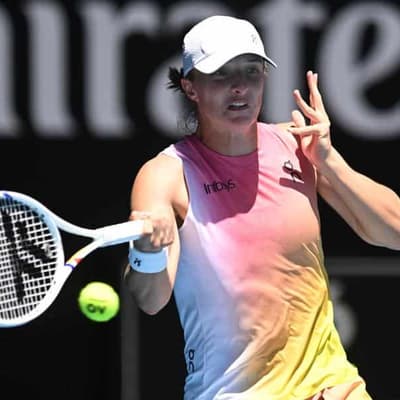 Swiatek leads off Open day seven seeking champion scalp