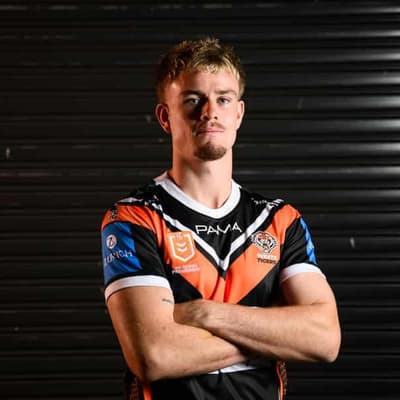 Wests Tigers improvement written in the star's arm