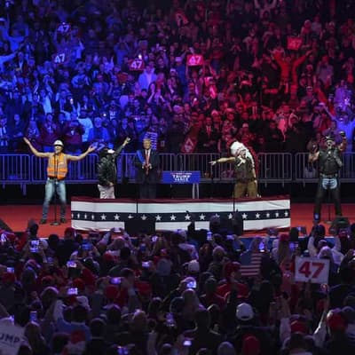 Trump makes flurry of promises on inauguration eve