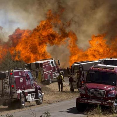 Fire trucks weren't turned away from California wildfires due to emissions standards