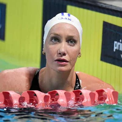 Mum's the word as Australian swim stalwart retires