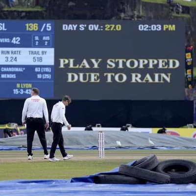 Follow-on an option for Australia in rainy Galle