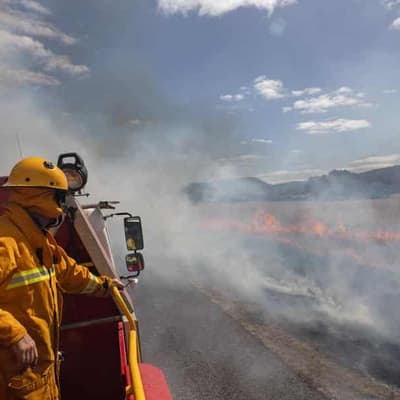 Inside the fight to save towns in path of fire disaster