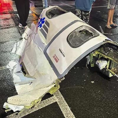 At least six feared dead as US medevac plane crashes