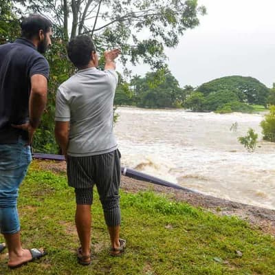 Tragic disaster memories flood back for sodden city