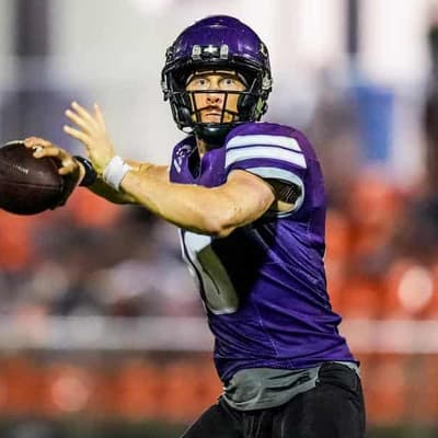 Flagging interest: Aussie quarterback's Games mission