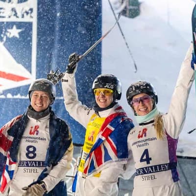 Aussie skiers soar to fantastic four clean sweep