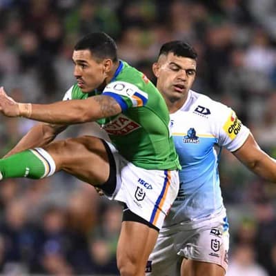 Fogarty philosophical in Raiders' halves-spot battle