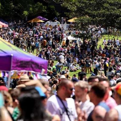 Focus on freedom as thousands celebrate Mardi Gras fair