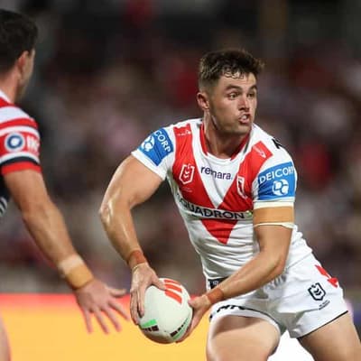 Dragons see off Roosters in NRL trial win