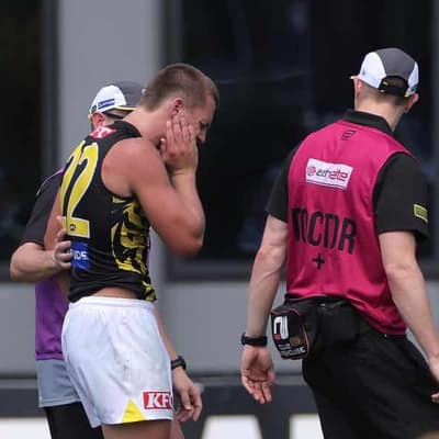 Richmond's No.1 draft pick Lalor suffers fractured jaw